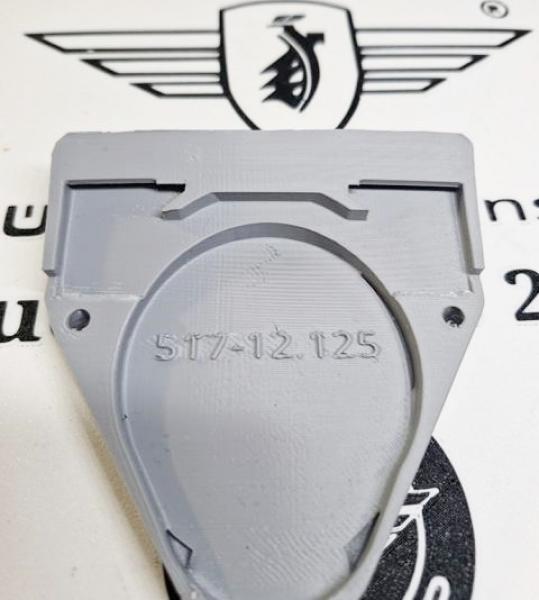 Abdeckplatte Monza für Zündapp KS 50 Typ 517  517-12.125 - ASA